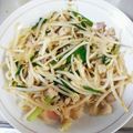 bamboo7's cooksnap of when they made 豚バラとニラもやしのポン酢炒め.
