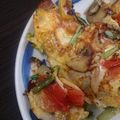 ｽｶｲﾌｨｯｼｭ☆'s cooksnap of when they made 朝から栄養満点！野菜たっぷりオムレツ.
