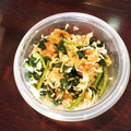 Augenblick's cooksnap of when they made 梅としらすとほうれん草のサッパリお浸し.