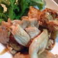 たにたーに's cooksnap of when they made 簡単♪鶏むね肉で 柔らか バター醤油焼き.