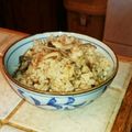 ダッフィーニーうに's cooksnap of when they made 簡単舞茸☆麦入り炊き込みご飯.