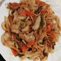 KENERISA's cooksnap of when they made 好評の焼きうどん｡*✧.