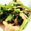 Dog Cafe's cooksnap of when they made 小松菜のオイスターソース炒め.