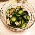 yuka119's cooksnap of when they made 子供も大好き♪三杯酢きゅうり☆.