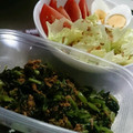 terakooo's cooksnap of when they made 子供に小松菜を④マグロのフレーク和え.