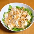 つちかな's cooksnap of when they made 水菜と豆腐のサラダ.