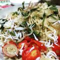 Youちゃん♡'s cooksnap of when they made しらすおろしの冷製パスタ.