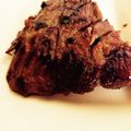 sumimathy's cooksnap of when they made 漬けて焼くだけ牛肉のフランクステーキ　フライパン ver..