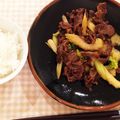 Hemem's cooksnap of when they made 牛肉とセロリのオイスター炒め.