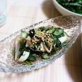 ＴＯＭＯＷＡＴ's cooksnap of when they made ミョウガとモロヘイヤ☆ネバネバ酢の物.