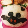 ♪とのひめ♪'s cooksnap of when they made ハロウィン★キャラ弁☆ミッキーこうもり★.