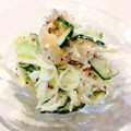 黒髪七竈's cooksnap of when they made 蕗と蒸し鶏のマスタードサラダ.