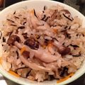肉球犬's cooksnap of when they made きのこひじきご飯.