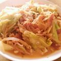SATOKOin's cooksnap of when they made 春キャベツで白滝のカルボナーラ☆.