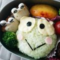 そうジロー's cooksnap of when they made キャラ弁＊けろけろけろっぴ♡おにぎり.