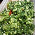 ちょびのはは's cooksnap of when they made 『❀カブの葉のお漬物❀』.