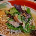 ruruchirin's cooksnap of when they made 胡麻サラダ蕎麦.