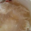 ♡ゆづき♡'s cooksnap of when they made 餃子の皮リメイク！ワンタンスープ.