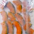 taako1552's cooksnap of when they made カボチャを冷凍保存してみよう♪.