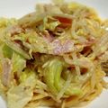 ママ奮闘中！！'s cooksnap of when they made 春キャベツで白滝のカルボナーラ☆.