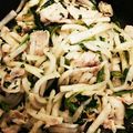 なおぴんズ's cooksnap of when they made 大根と豚肉のさっぱりポン酢炒め.