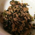 イノミィー's cooksnap of when they made ツナと小松菜ぬれふりかけ.
