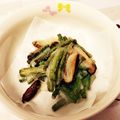 ぱんだ★まいみ's cooksnap of when they made 舞茸とインゲンの天ぷら.