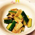 ぱんだ★まいみ's cooksnap of when they made キノコとキュウリのピリッと漬け.