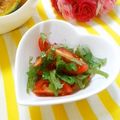 メルティローズ's cooksnap of when they made トマトと大葉のピリ辛和え.