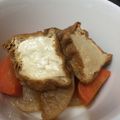 ひろみゃん's cooksnap of when they made 大根・水菜・おあげの炊いたん.