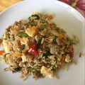 kokoli's cooksnap of when they made 炒めないチャーハン♡炊飯器で簡単.