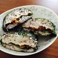 けめ＊'s cooksnap of when they made 豚のしそ梅チーズおにぎらず.