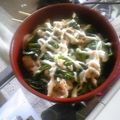 こめろちゃん's cooksnap of when they made やみつきホウレン草の豚マヨ丼.