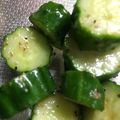 ひよちゃん1803's cooksnap of when they made ＊簡単！焼き肉屋のかりかりきゅうり＊.