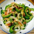 ねぇちん's cooksnap of when they made ゴーヤペペロンチーノ.