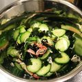 ままきっこ。's cooksnap of when they made 塩もみの手間なし！きゅうりの酢の物☆.