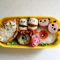 クック1UZ85K☆'s cooksnap of when they made ゲゲゲ♪キャラいなり寿司.