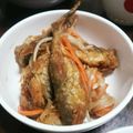 ぴよらいす's cooksnap of when they made 鯵の南蛮漬け.