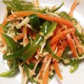 yukoーbeans's cooksnap of when they made ピーマンと人参とツナのチーズ炒め.