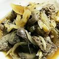 ユーロン's cooksnap of when they made 鶏レバーの生姜と玉ねぎたっぷり煮❀.