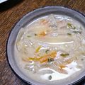 きんさんぎんさん's cooksnap of when they made 簡単かす汁☆奈良漬の味噌をリサイクル！.