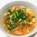 chakokoa's cooksnap of when they made 超簡単☆ サンラータン風春雨スープ♪.