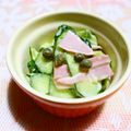 みんとこ's cooksnap of when they made 胡瓜とハムのレモンマヨサラダ.