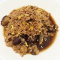 Christyna's cooksnap of when they made 茄子と挽き肉の甘辛炒め.