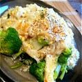 mahochan1's cooksnap of when they made ブロッコリーとアスパラのカニあんかけ.