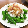 YUKIKI☆'s cooksnap of when they made 甘長とうがらしと大根おろし.