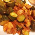 とろけい's cooksnap of when they made きゅうりと鶏肉炒め.