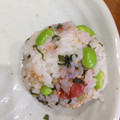 あき0304's cooksnap of when they made 枝豆と梅の混ぜご飯.