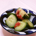赤い電話's cooksnap of when they made 夏の白だし梅きゅうり！.
