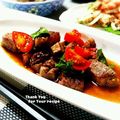 inyako's cooksnap of when they made バジルとトマトdeお肉のソース.
